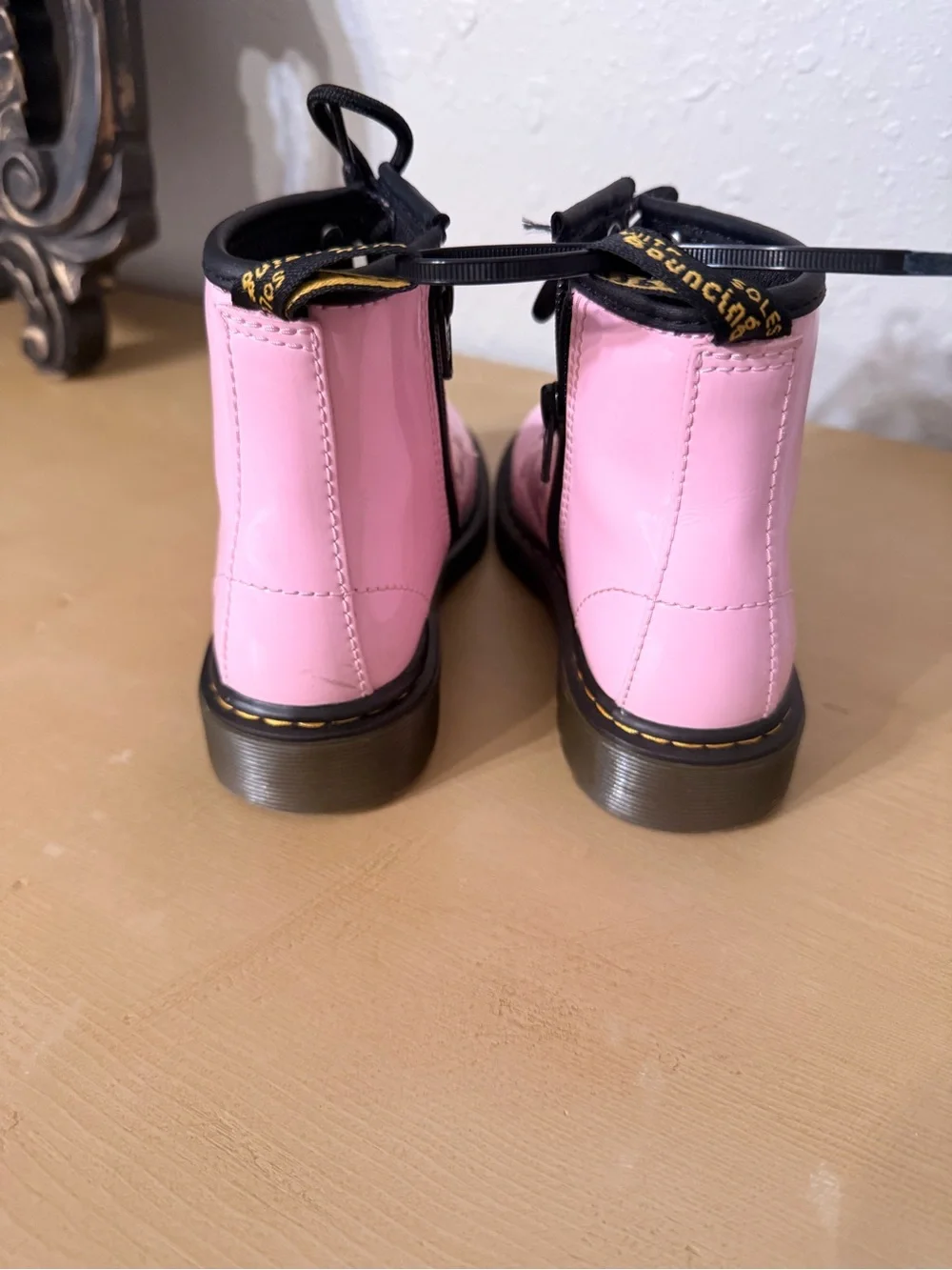Dr Martens Pink Girls Boots.